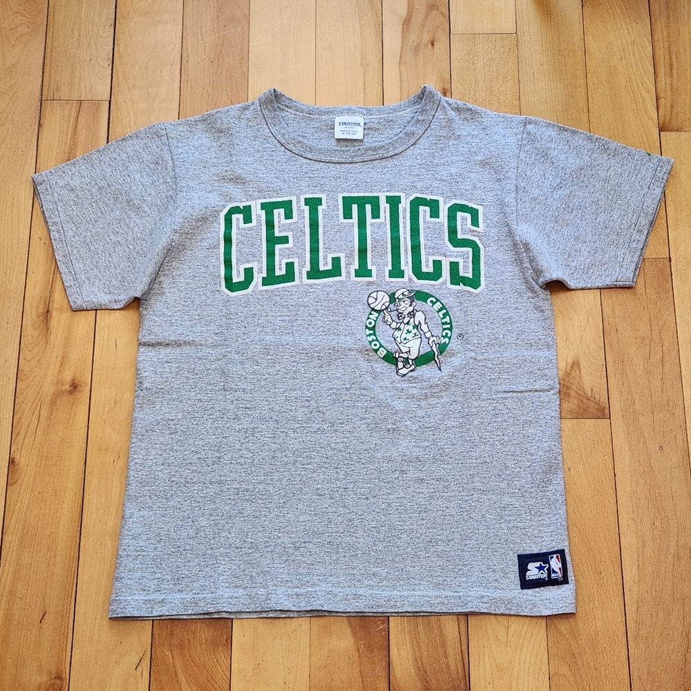VTG Starter NBA Boston Celtics Tee Shirt - S/M